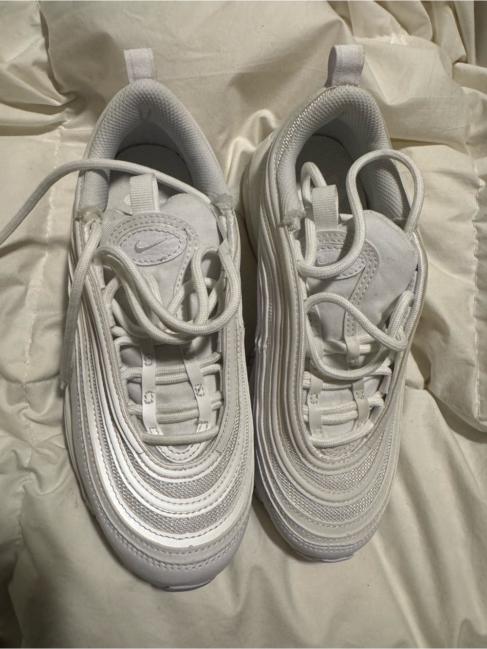 Nike White Air Max 97 Lightweight Sneakers